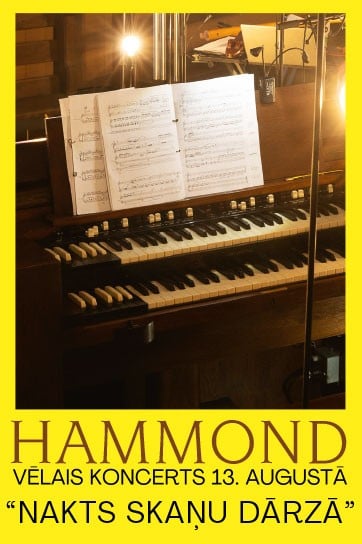 Meklēšanas rezultāta izrādes "NAKTS SKAŅU DĀRZĀ - spoguļu zeme. II Hammond ērģeļu festivāls" attels