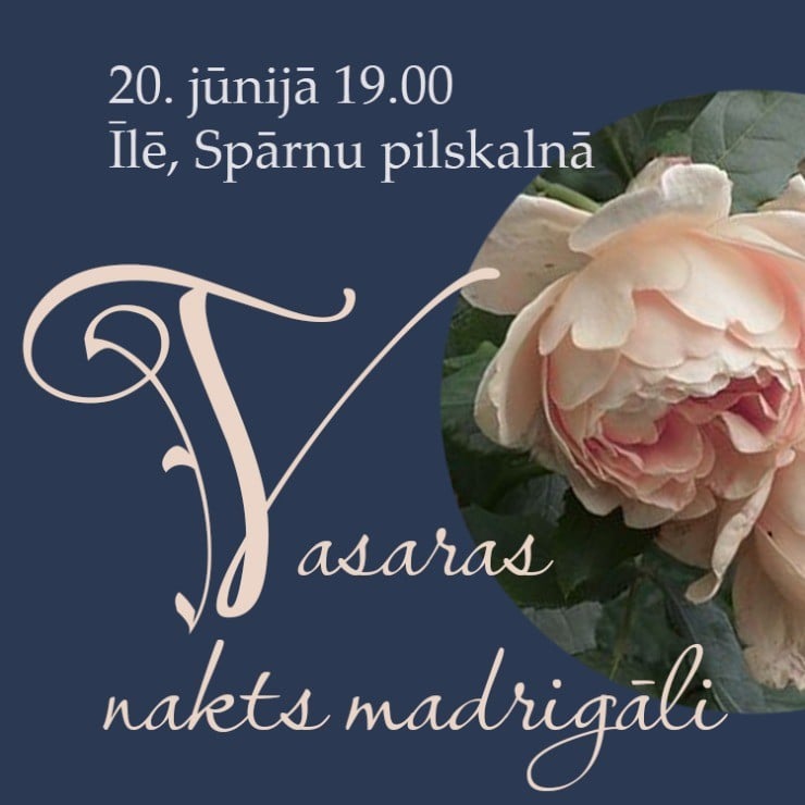 Изображение спектакля "“Trīs Grācijas” jeb soprānu trio debija jaunā koncertprogrammā “Vasaras nakts madrigāli”"