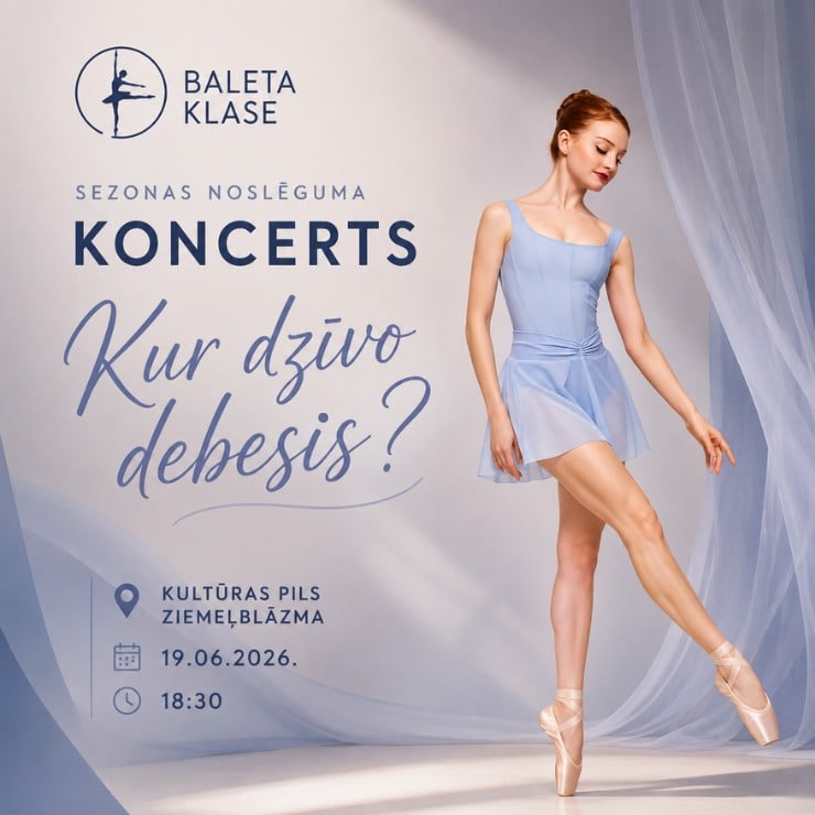 Изображение спектакля "Sezonas noslēguma koncerts “Kur dzīvo debesis?”"