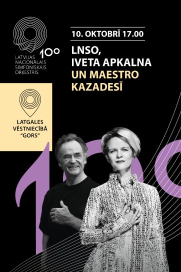 Meklēšanas rezultāta izrādes "GORS | LNSO, IVETA APKALNA UN MAESTRO KAZADESĪ" attels