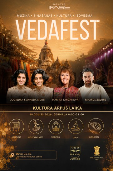 Meklēšanas rezultāta izrādes "VEDAFEST 2026 | Kultūra ārpus laika" attels