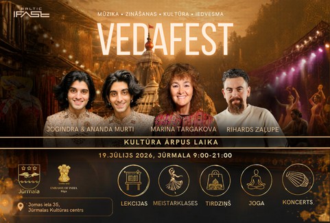 Izrādes "VEDAFEST 2026 | Kultūra ārpus laika" attels