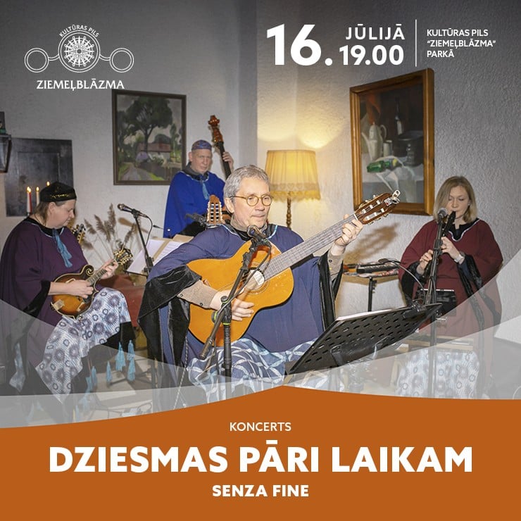 Изображение спектакля "Koncerts Dziesmas pāri laikam. Senza Fine"