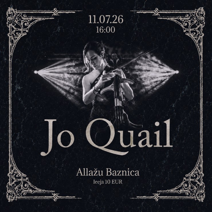 Image of the event "JO QAUIL | Čella koncerts"