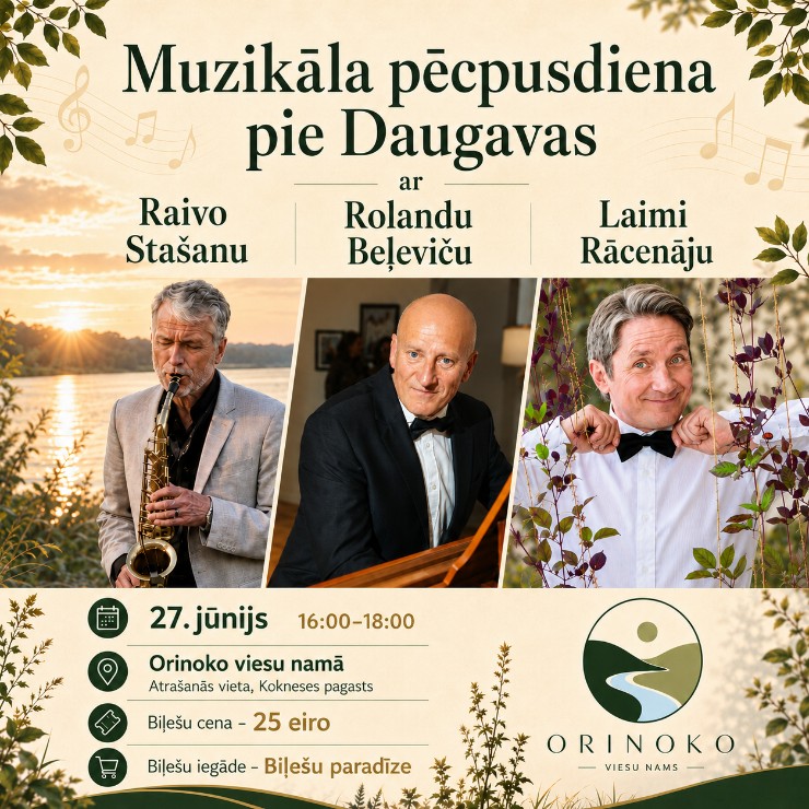 Изображение спектакля "Muzikāla pēcpusdiena pie Daugavas"