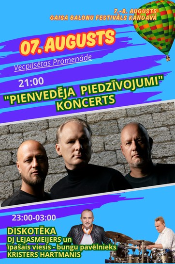Изображение мероприятия "GAISA BALONU FESTIVĀLS KANDAVĀ" из результатов поиска