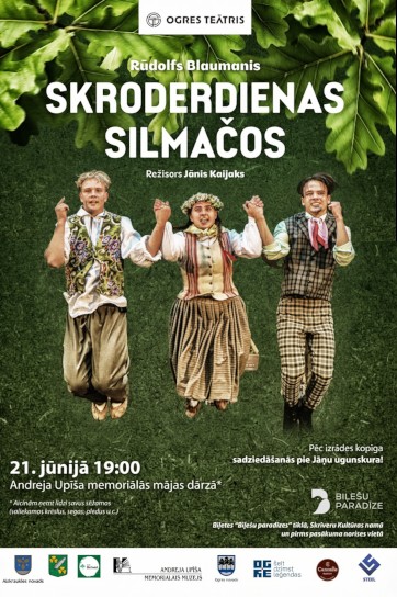 Изображение мероприятия "Rūdolfs Blaumanis SKRODERDIENAS SILMAČOS. Ogres teātra brīvdabas izrāde" из результатов поиска