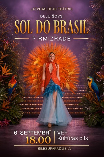 Изображение мероприятия "deju šovs  ''Sol do Brasil''" из результатов поиска