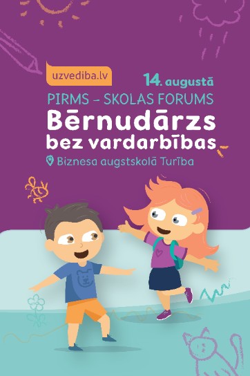 Meklēšanas rezultāta izrādes "PIRMS-SKOLAS FORUMS 2026 | Bērnudārzs BEZ vardarbības" attels