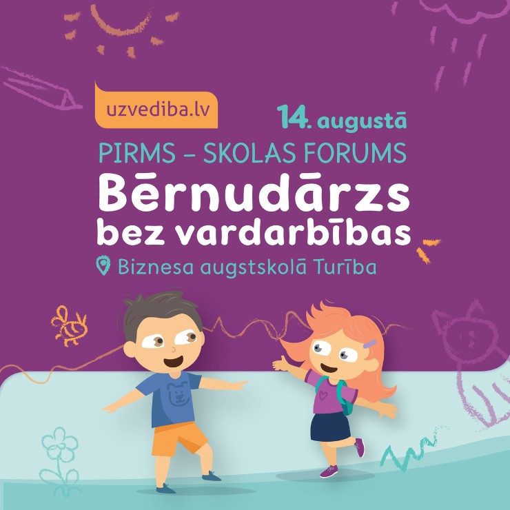 Izrādes "PIRMS-SKOLAS FORUMS 2026 | Bērnudārzs BEZ vardarbības" attels