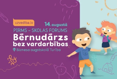 Image of the event "PIRMS-SKOLAS FORUMS 2026 | Bērnudārzs BEZ vardarbības"