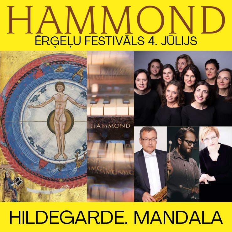 Izrādes "HILDEGARDE. MANDALA. II Hammond ērģeļu festivāls" attels