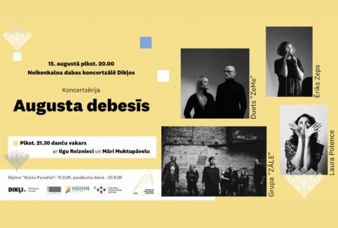 Изображение спектакля "AUGUSTA DEBESĪS | “ZĀLE”, “ZeMe”, Ēriks Zeps, Laura Polence"