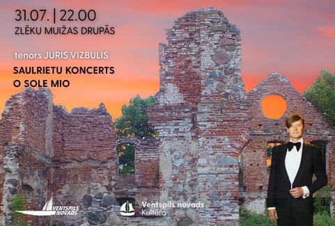 Изображение спектакля "Tenora Jura Vizbuļa solo koncertprogramma “O Sole Mio”"