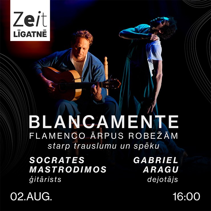 Izrādes "BLANCAMENTE | Flamenko ārpus robežām | Socrates Mastrodimos un Gabriel Aragu" attels