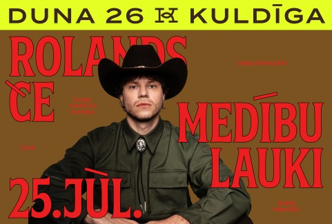 Изображение спектакля "ROLANDS ČE x MEDĪBU LAUKI x KULDĪGA"