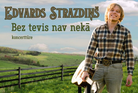 Izrādes "Edvarda Strazdiņa koncertuzvedums “Bez Tevis nav nekā”" attels