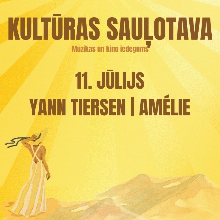 Изображение спектакля "KULTŪRAS SAUĻOTAVA | YANN TIERSEN. AMÉLIE"