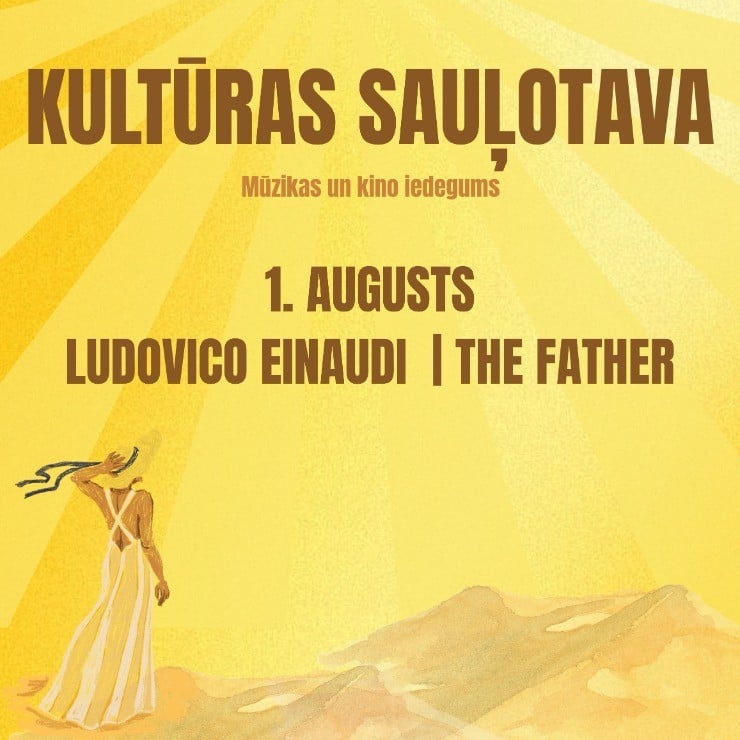 Image of the event "KULTŪRAS SAUĻOTAVA | LUDOVICO EINAUDI. THE FATHER"