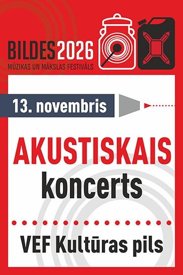Изображение мероприятия "BILDES 2026 | AKUSTISKAIS koncerts" из результатов поиска