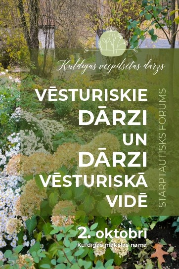 Изображение мероприятия "Starptautisks forums “Vēsturiskie dārzi un dārzi vēsturiskā vidē”" из результатов поиска