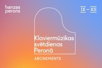 Meklēšanas rezultāta izrādes "Klaviermūzikas svētdienas Hanzas peronā. Abonements Nr. III" attels
