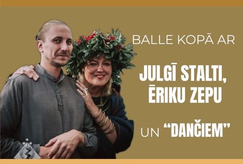 Изображение спектакля "Jāņu BALLE Saltwater radošajā kvartālā | Julgī Stalte, Ēriks Zeps un "DANČI""