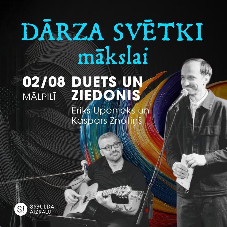 Izrādes "DUETS UN ZIEDONIS" attels