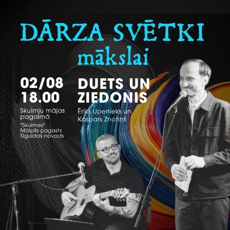 Izrādes "DUETS UN ZIEDONIS" attels