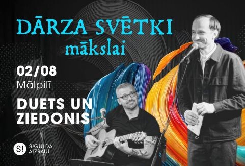 Izrādes "DUETS UN ZIEDONIS" attels