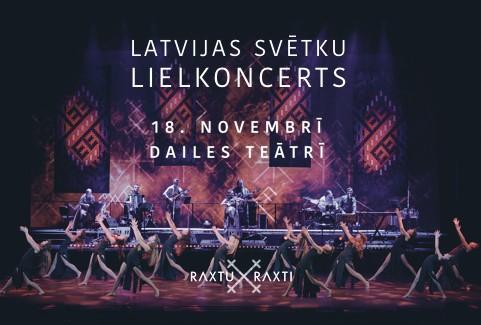 Izrādes "RAXTU RAXTI Latvijas Svētku Lielkoncerts 2026" attels
