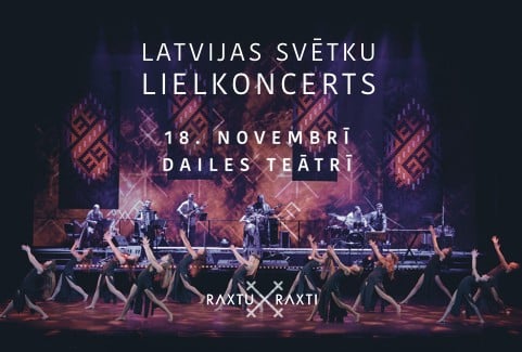 Изображение спектакля "RAXTU RAXTI Latvijas Svētku Lielkoncerts 2026"