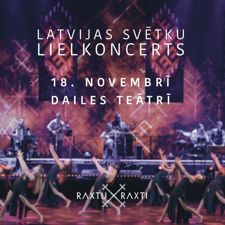 Изображение спектакля "RAXTU RAXTI Latvijas Svētku Lielkoncerts 2026"
