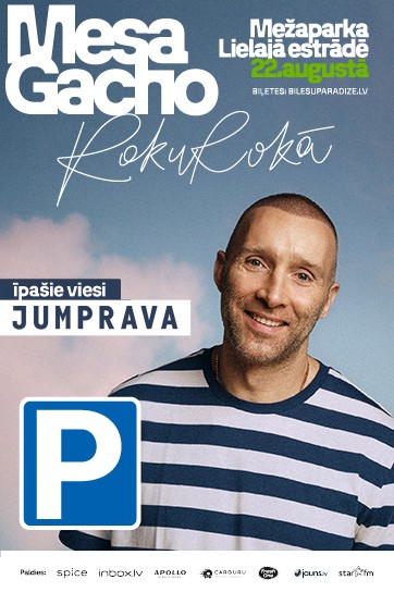 Meklēšanas rezultāta izrādes "AUTOSTĀVVIETA (Darbības laiks: 22.08.2026. no 17:00 līdz 23.08.2026. 01:00.) / MESA un GACHO kopkoncerts ROKU ROKĀ" attels