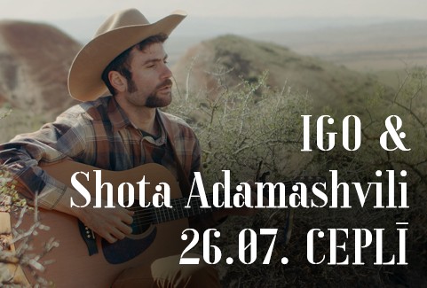 Izrādes "Cepļa koncerti I IGO & SHOTA ADAMASHVILI" attels