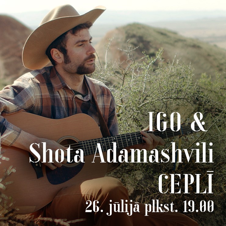 Izrādes "Cepļa koncerti I IGO & SHOTA ADAMASHVILI" attels