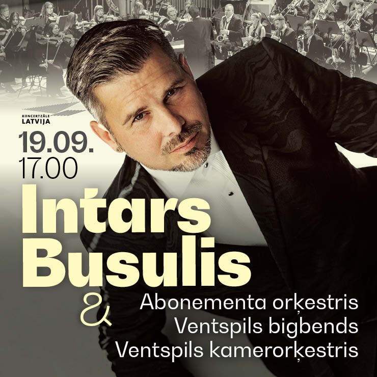 Izrādes "Intars Busulis, Abonementa orķestris, Ventspils bigbends, Ventspils kamerorķestris" attels