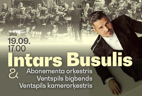 Izrādes "Intars Busulis, Abonementa orķestris, Ventspils bigbends, Ventspils kamerorķestris" attels