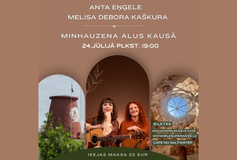 Izrādes "ANTA EŅĢELE & MELISA DEBORA KAŠKURA MINHAUZENA ALUS KAUSĀ" attels