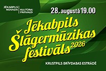 Meklēšanas rezultāta izrādes "Jēkabpils Šlāgermūzikas festivāls 2026" attels