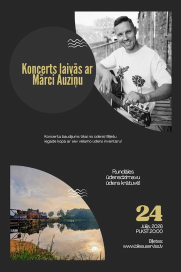 Изображение мероприятия "Koncerts laivās ar Mārci Auziņu" из результатов поиска
