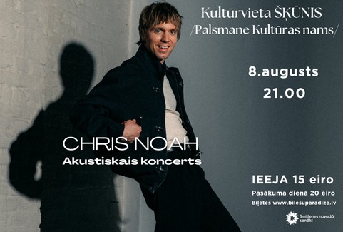 Izrādes "Chris Noah akustiskais koncerts" attels
