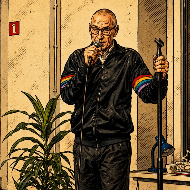 Izrādes "Monoizrāde "Vientuļās planētas sala" | Ģirts Krūmiņš" attels
