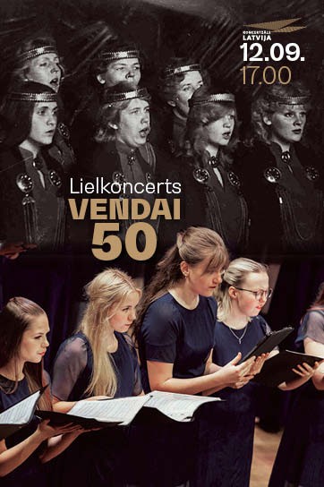 Meklēšanas rezultāta izrādes "Lielkoncerts „VENDAI - 50”" attels