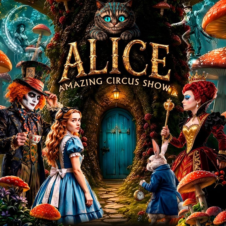 Изображение спектакля "“ALICE Amazing Circus Show” - grandiozs jaunās paaudzes šovs"