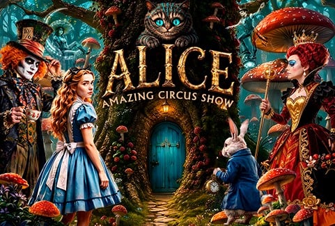 Изображение спектакля "“ALICE Amazing Circus Show” - grandiozs jaunās paaudzes šovs"