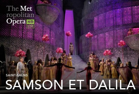Изображение спектакля "Met Opera: Samsons un Dalila"