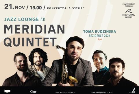 Image of the event "JAZZ LOUNGE | Toma Rudzinska rezidence | Meridian Quintet"