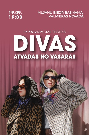 Изображение мероприятия "Improvizācijas teātris DIVAS Atvadas no vasaras" из результатов поиска