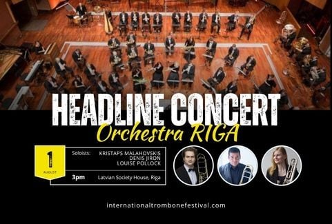 Изображение спектакля "Starptautiskais Trombonu Festivāls | Orķestris RĪGA"